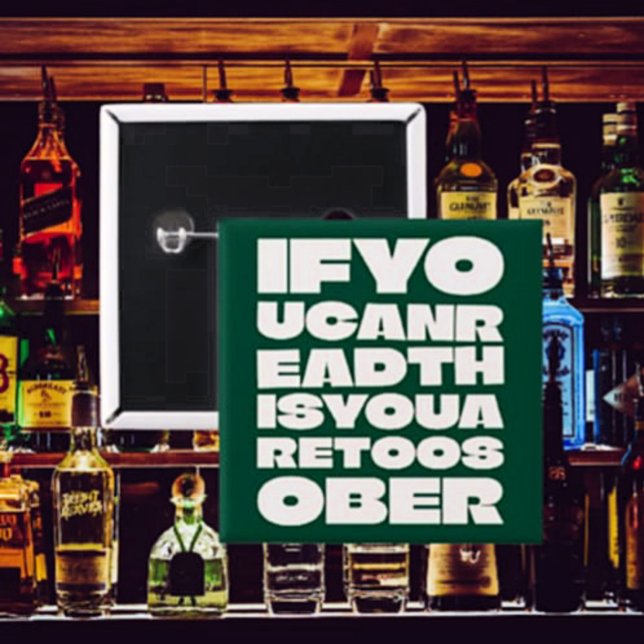 Knopf für zu nüchterne Waldgrüne Typografie Button (Von Creator hochgeladen)