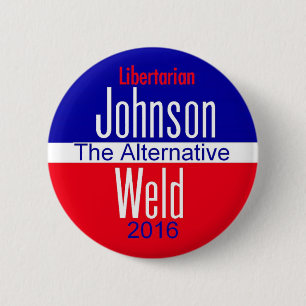 Knopf Garys JOHNSON 2016 Button