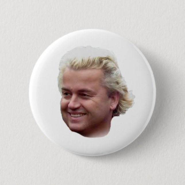 Knopf Geert Wilders Button (Vorderseite)