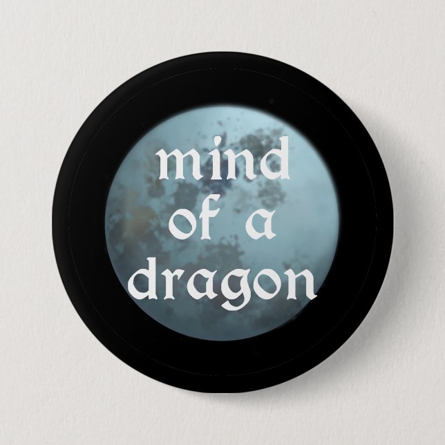 Knopf 'Geist eines Drachen' Button (Vorderseite)