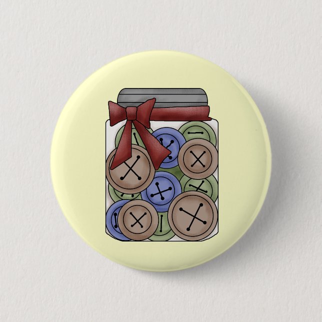 Knopf-Glas Button (Vorderseite)