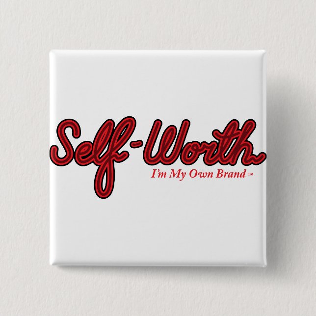 Knopf herauf Ihre Marke! Button (Vorderseite)