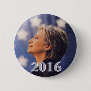 Knopf Hillary 2016 Button