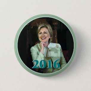 Knopf Hillary 2016 Button