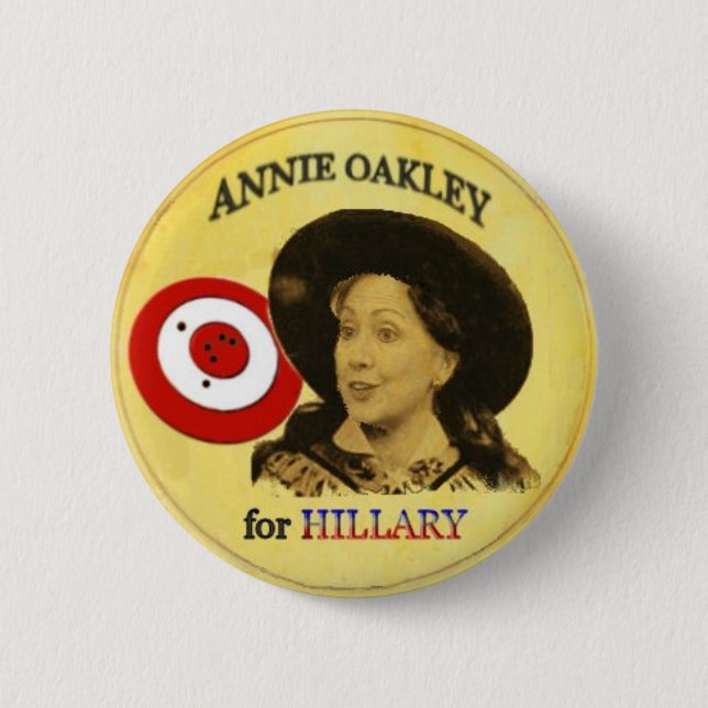 Knopf Hillary Annie Oakley Button (Vorderseite)