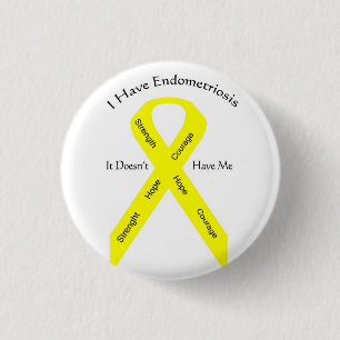 Knopf--Ich habe Endometriosis Button