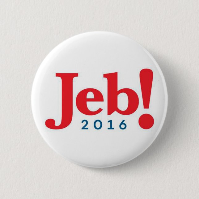 Knopf Jeb Bushs 2016 Button (Vorderseite)