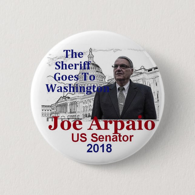 Knopf Joes ARPAIO 2018 AZ Button (Vorderseite)
