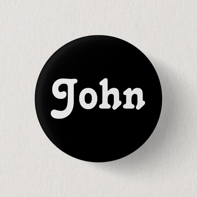 Knopf John Button (Vorderseite)