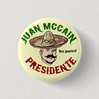Knopf Juans McCain Button