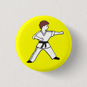 Knopf Karate Kids 15 Button