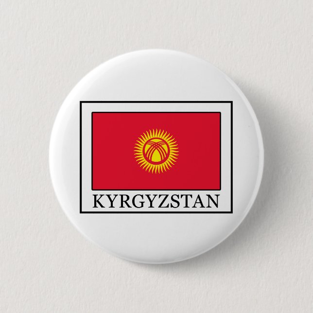 Knopf Kirgisistan Button (Vorderseite)