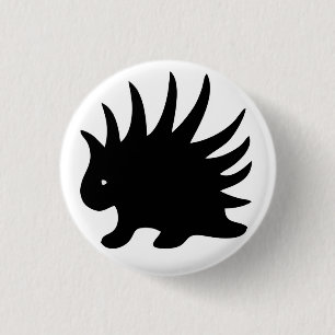 Knopf Liberales Stachelschwein - M1 Button