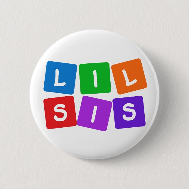 Knopf "Little Sis" Button (Vorderseite)