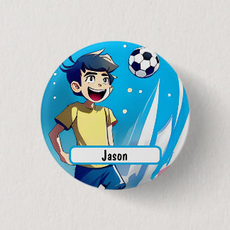 Knopf mit anpassbarer Nametag Button