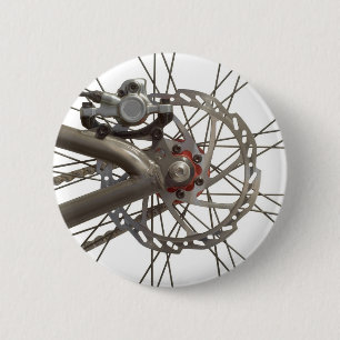 Knopf mit Fahrrad-Rad-Nabe Button