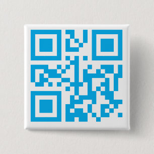Knopf mit kundenspezifischem QR Code Button