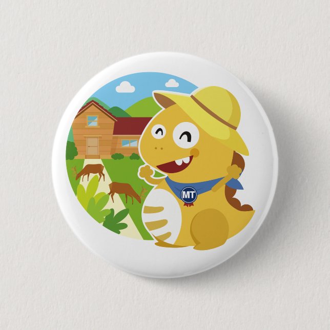 Knopf Montanas VIPKID Button (Vorderseite)