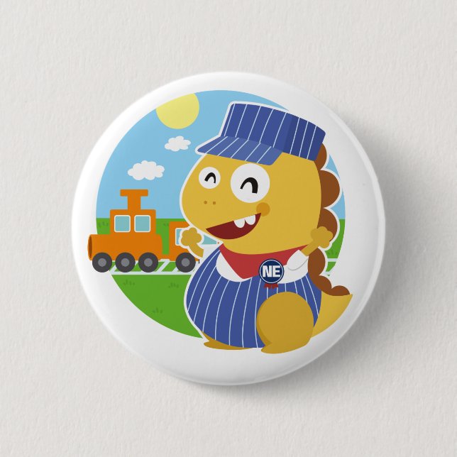 Knopf Nebraska VIPKID Button (Vorderseite)