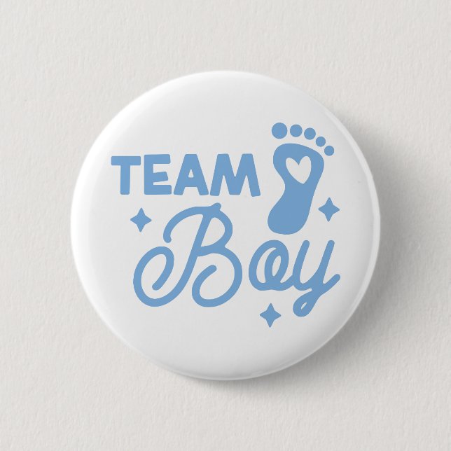 Knopf Neue Baby Boy Celebration Button (Vorderseite)