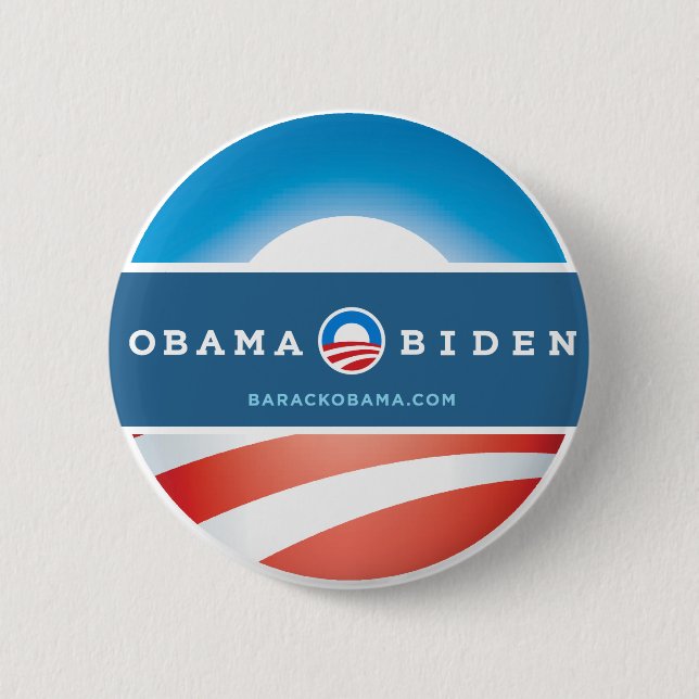 Knopf Obama 2012 Button (Vorderseite)