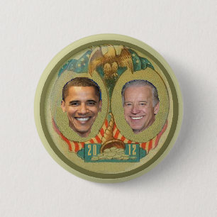 Knopf Obama 2012 Button