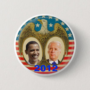 Knopf Obama 2012 Button