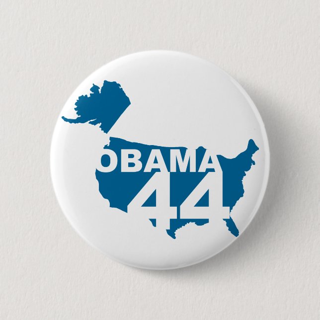 Knopf Obama 44 Button (Vorderseite)