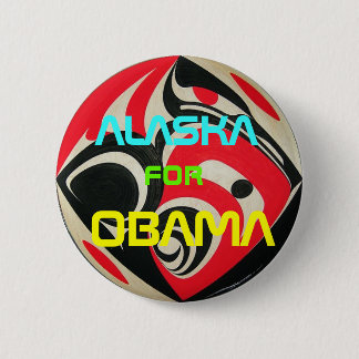 Knopf Obama Alaska Button