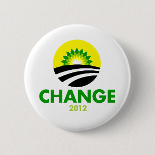 Knopf Obama-Änderungs-2012 Button