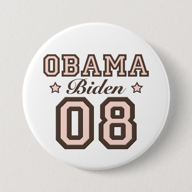 Knopf Obama Biden 08 Button (Vorderseite)