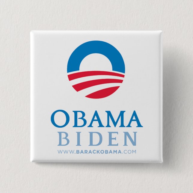 Knopf Obama-Biden Button (Vorderseite)