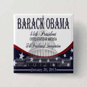 Knopf Obama-Einweihungs-2013 Button