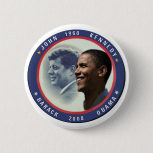 Knopf Obama JFK Button