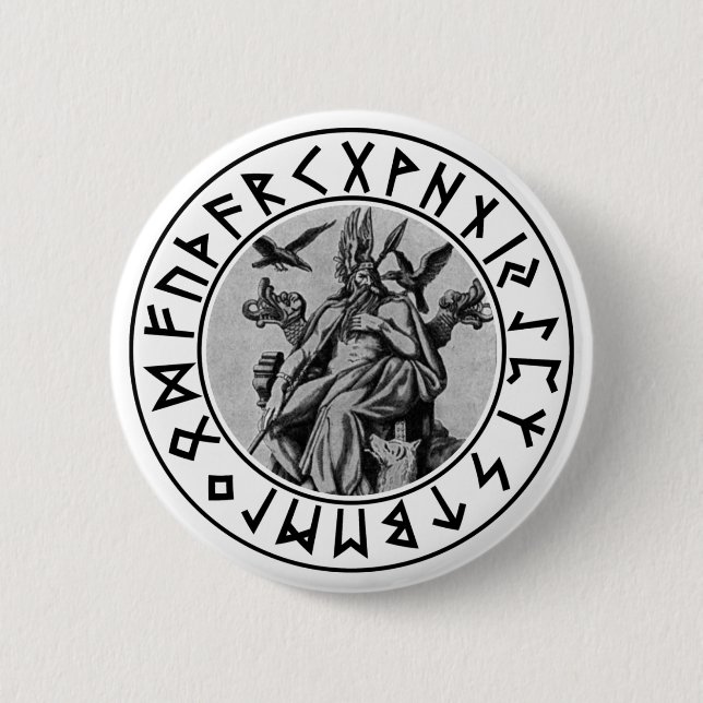 Knopf Odin Schild Button (Vorderseite)