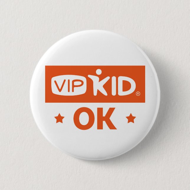 Knopf Oklahomas VIPKID Button (Vorderseite)