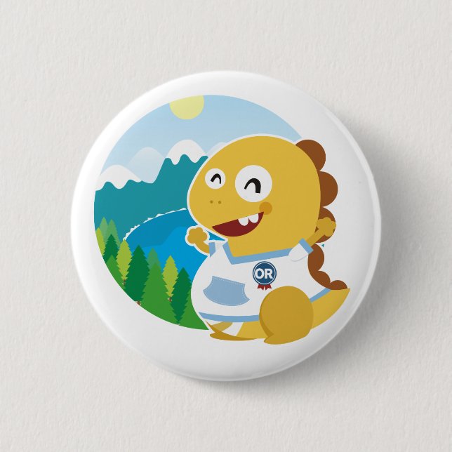 Knopf Oregons VIPKID Button (Vorderseite)
