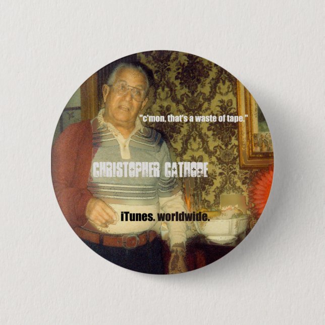 Knopf PapaLou iTunes Button (Vorderseite)