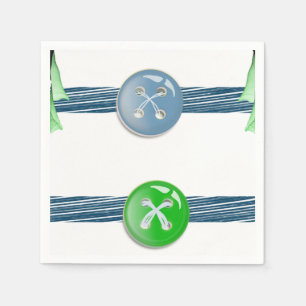 Knopf PapierNapkins Serviette