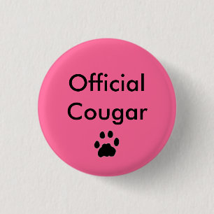 KNOPF pawprint, offizieller Cougar Button