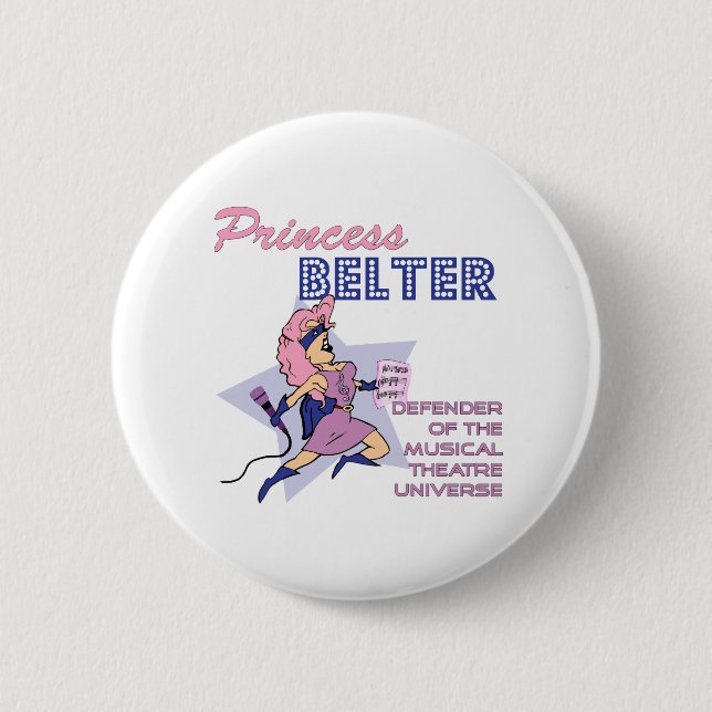 Knopf Prinzessin-Belter (Lite-Haut) Button (Vorderseite)