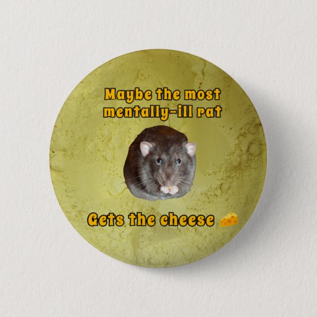 Knopf Psychische Erkrankung Button (Vorderseite)