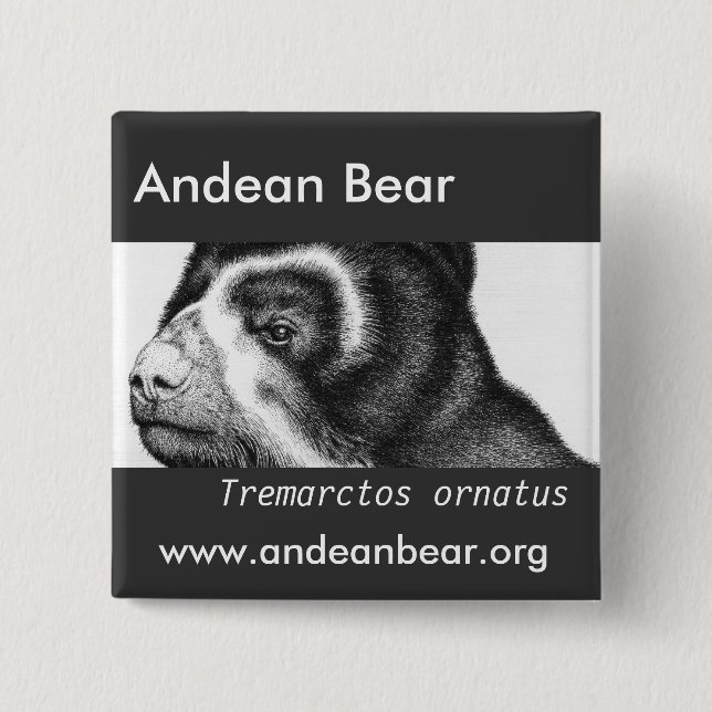 Knopf R. Manrique Square Button (Vorderseite)