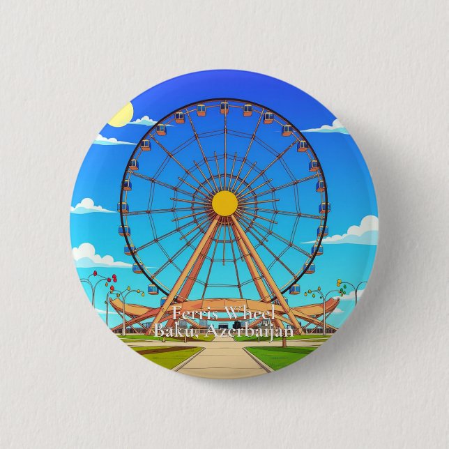 Knopf Riesenrad Button (Vorderseite)