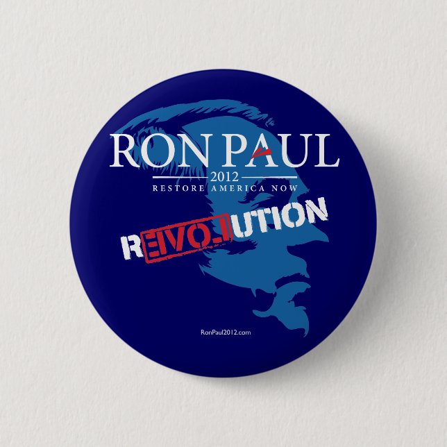 Knopf Ron Paul-Revolutions-2012 Button (Vorderseite)