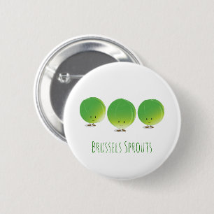 Knopf Rosenkohl-  Button