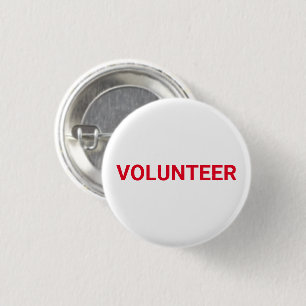 Knopf Rot-Weiß-Button Button