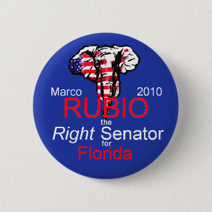 Knopf RUBIO-Senats-2010 Button