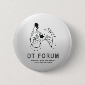 Knopf rundes Papierlösekorotron-Forum-Logo Button