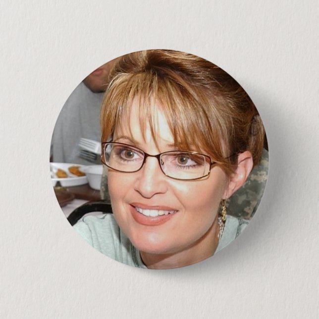 KNOPF SARAHS PALIN BUTTON (Vorderseite)